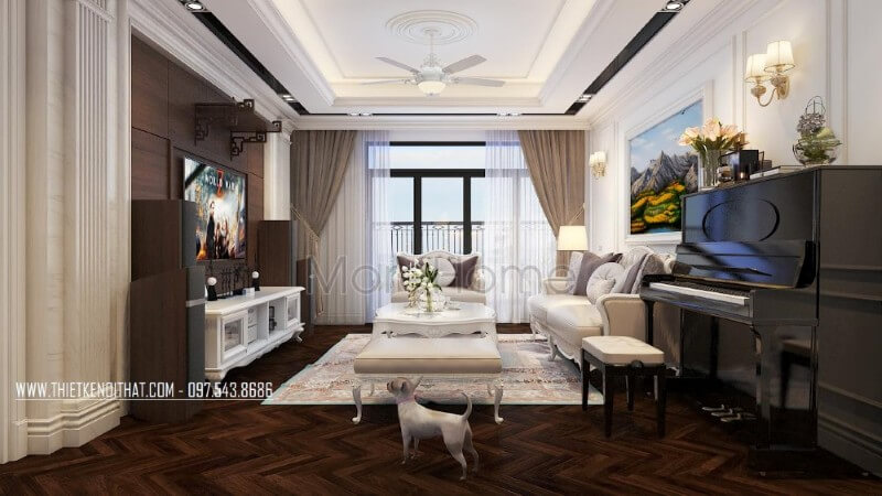 Danh sách các mẫu bố trí phòng khách đầy sức hút