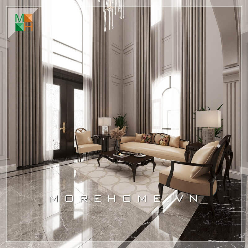 Danh sách các mẫu thiết kế phòng khách lôi cuốn