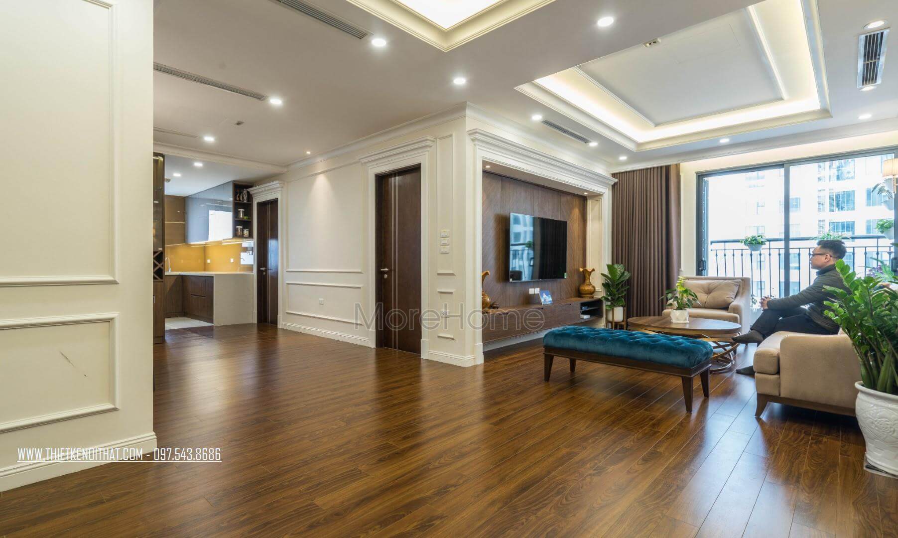 Nâng cấp không gian phòng khách với sàn nhựa giả gỗ cao cấp chung cư An Bình city Chiêm ngưỡng các mẫu thiết kế phòng khách hot nhất hiện nay