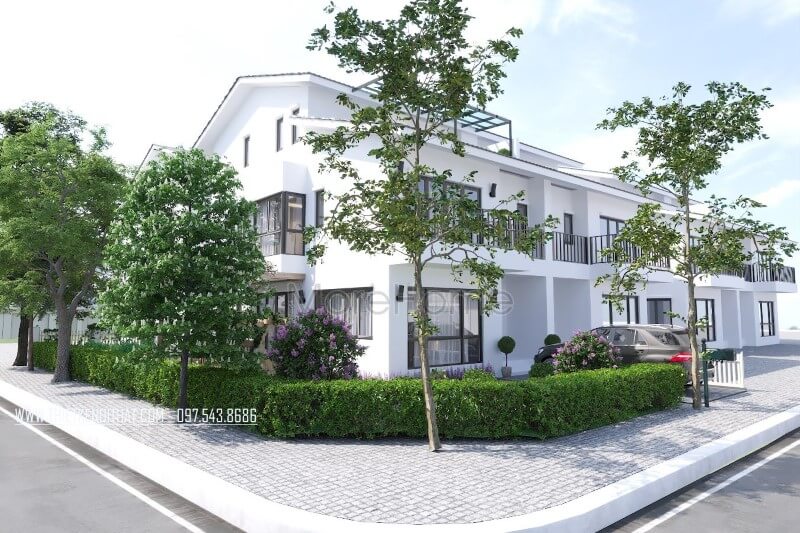 thiết kế biệt thự hiện đại