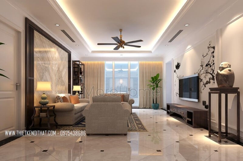 Gợi ý các mẫu bố trí phòng khách cao cấp và sang trọng