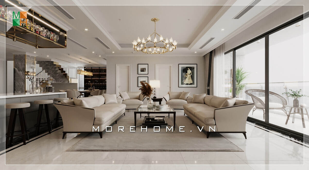 Gợi ý các mẫu bố trí phòng khách sang trọng và đẳng cấp