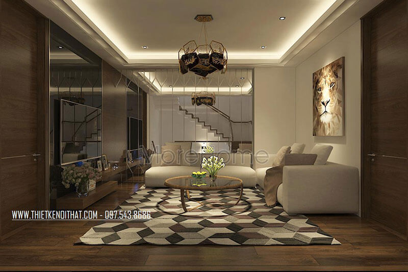 ý tưởng thiết kế phòng khách đẹp tiện nghi nhất