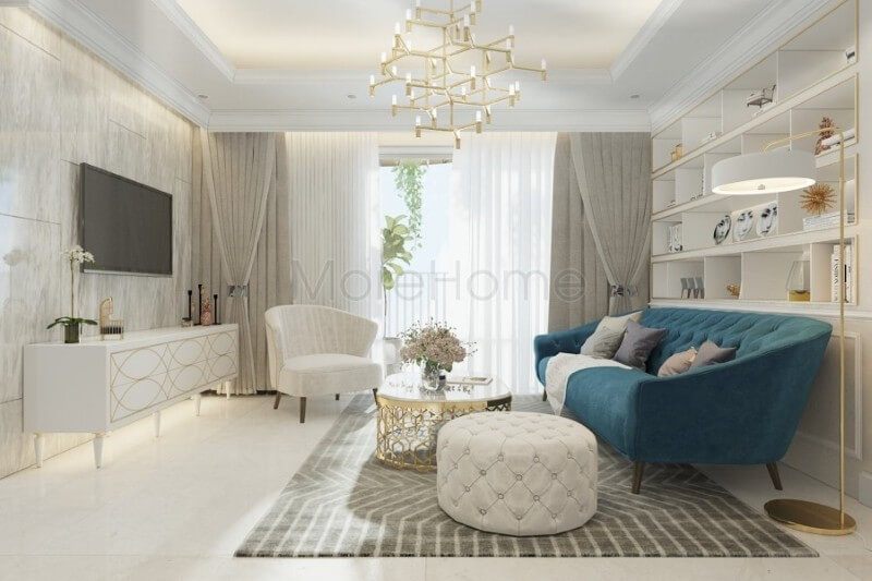 Khám phá các mẫu trang trí phòng khách cao cấp