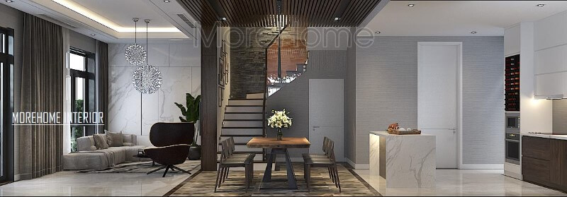 Thiết kế nội thất biệt thự