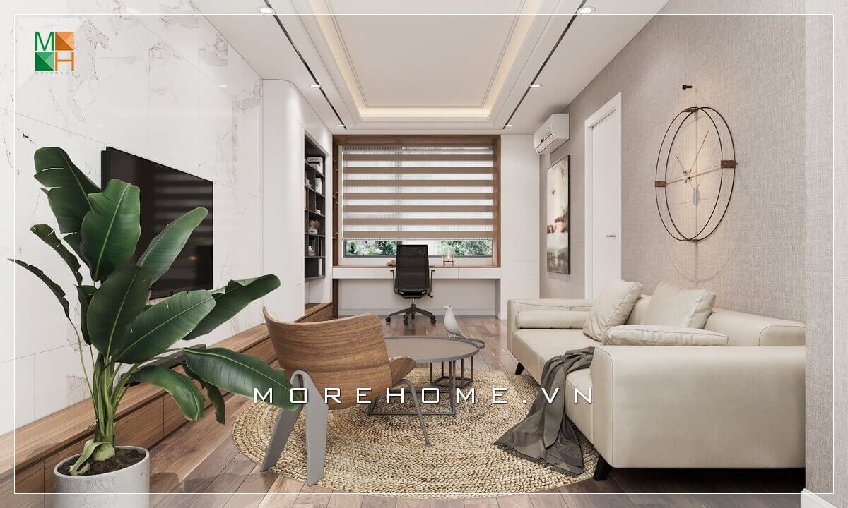 Xu hướng thiết kế phòng khách tiện nghi