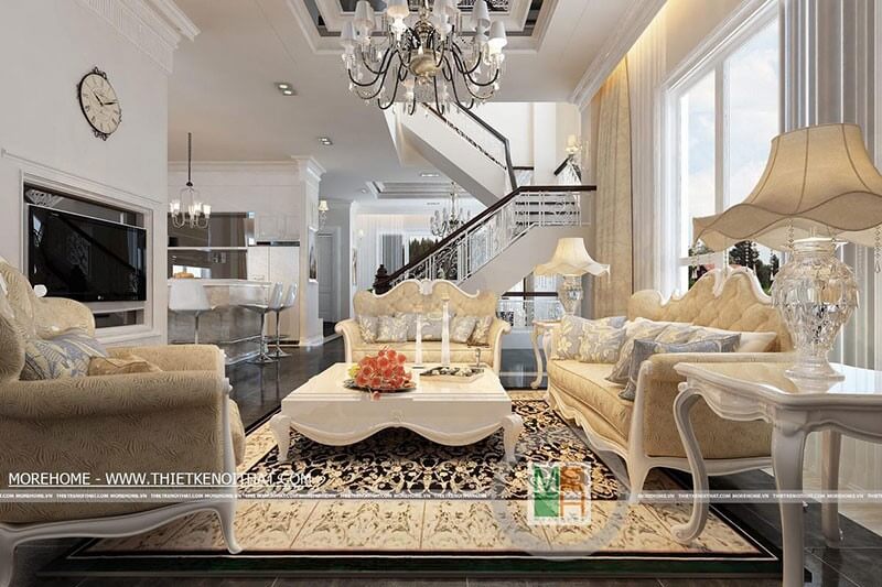 thiết kế nội thất phòng khách