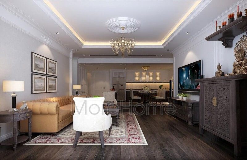 thiết kế phòng khách