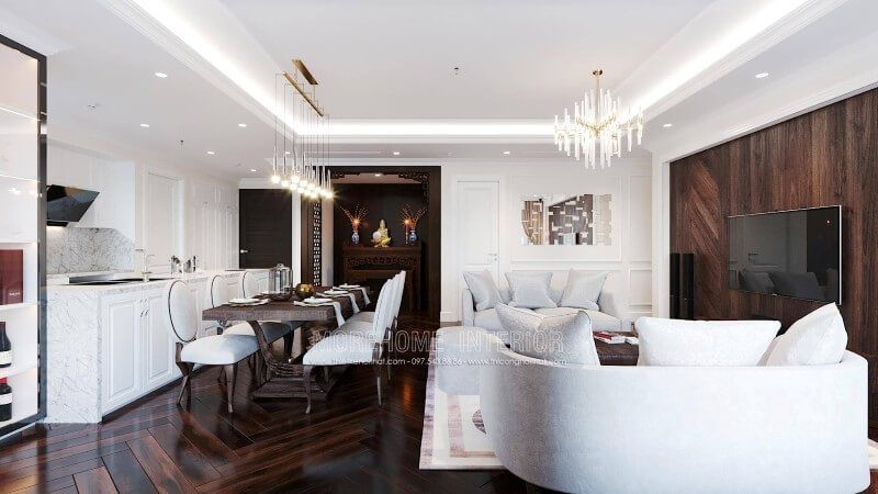 thiết kế phòng khách